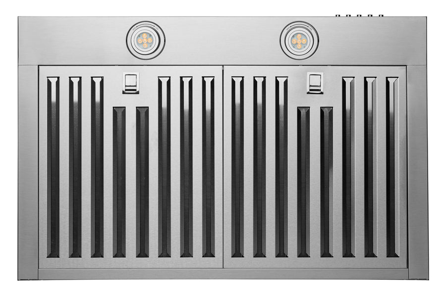 Hauslane 30-in Wall Mount Range Hood with Stainless Steel Filters in Stainless Steel (WM-530SS-30P)