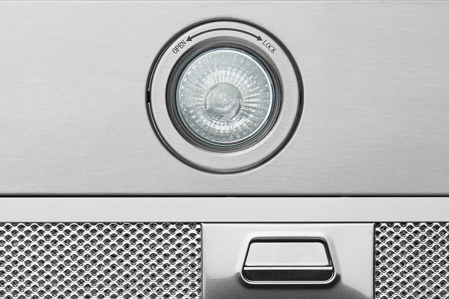 Hauslane 30-in Wall Mount Range Hood with Aluminum Mesh Filters in Stainless Steel (WM-530SS-30B)
