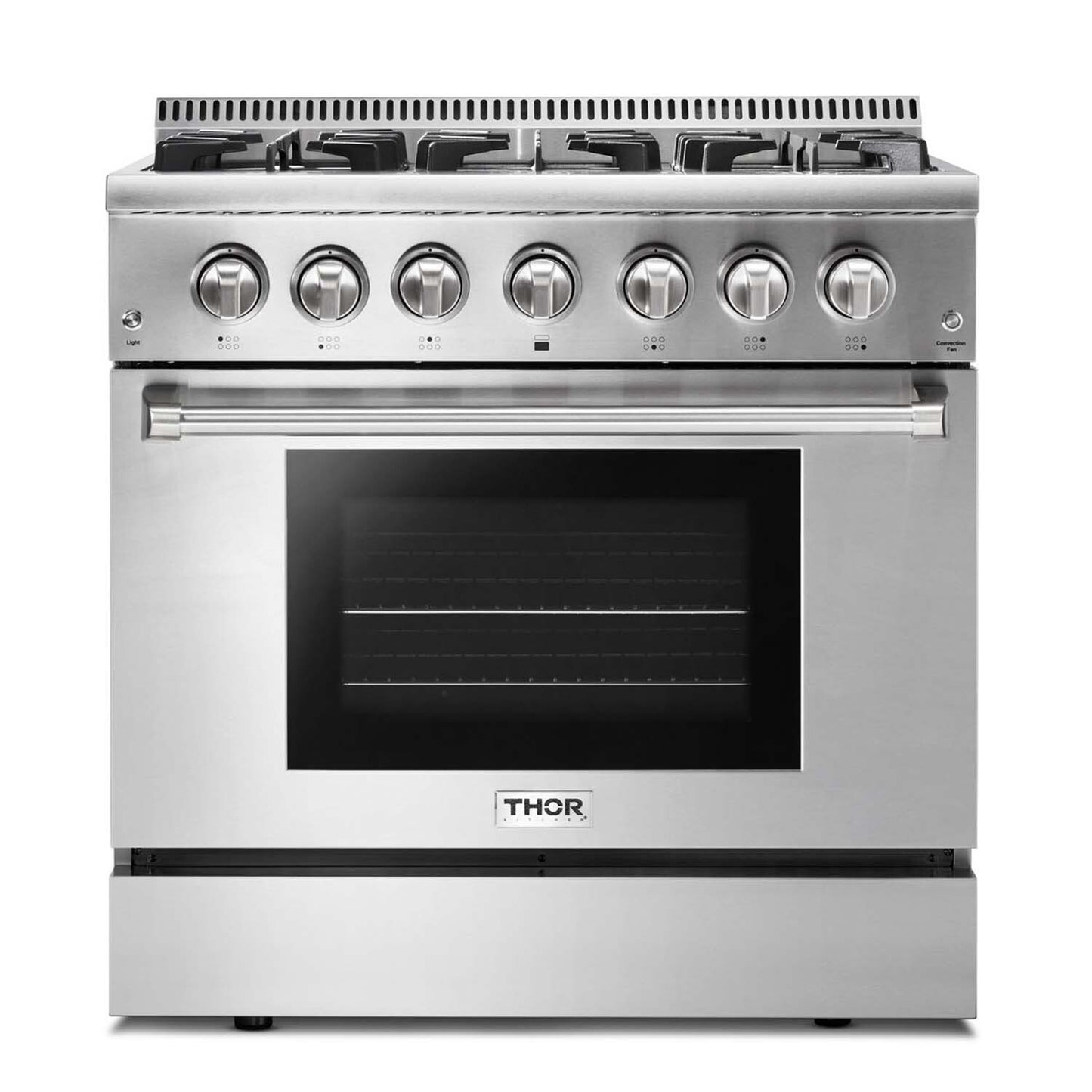 Thor Kitchen 36-Inch Professional Dual Fuel Liquid Propane Range (HRD3606ULP)