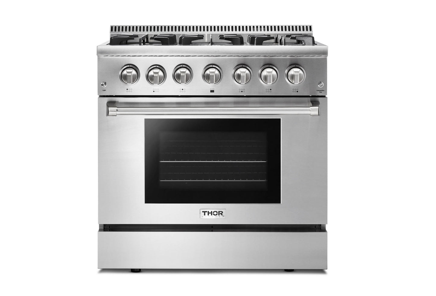 Thor Kitchen 36-Inch Professional Dual Fuel Liquid Propane Range (HRD3606ULP)