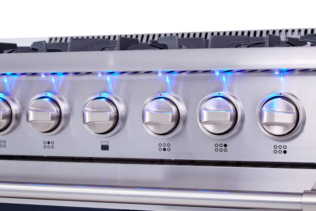 Thor Kitchen 36-Inch Professional Dual Fuel Liquid Propane Range (HRD3606ULP)