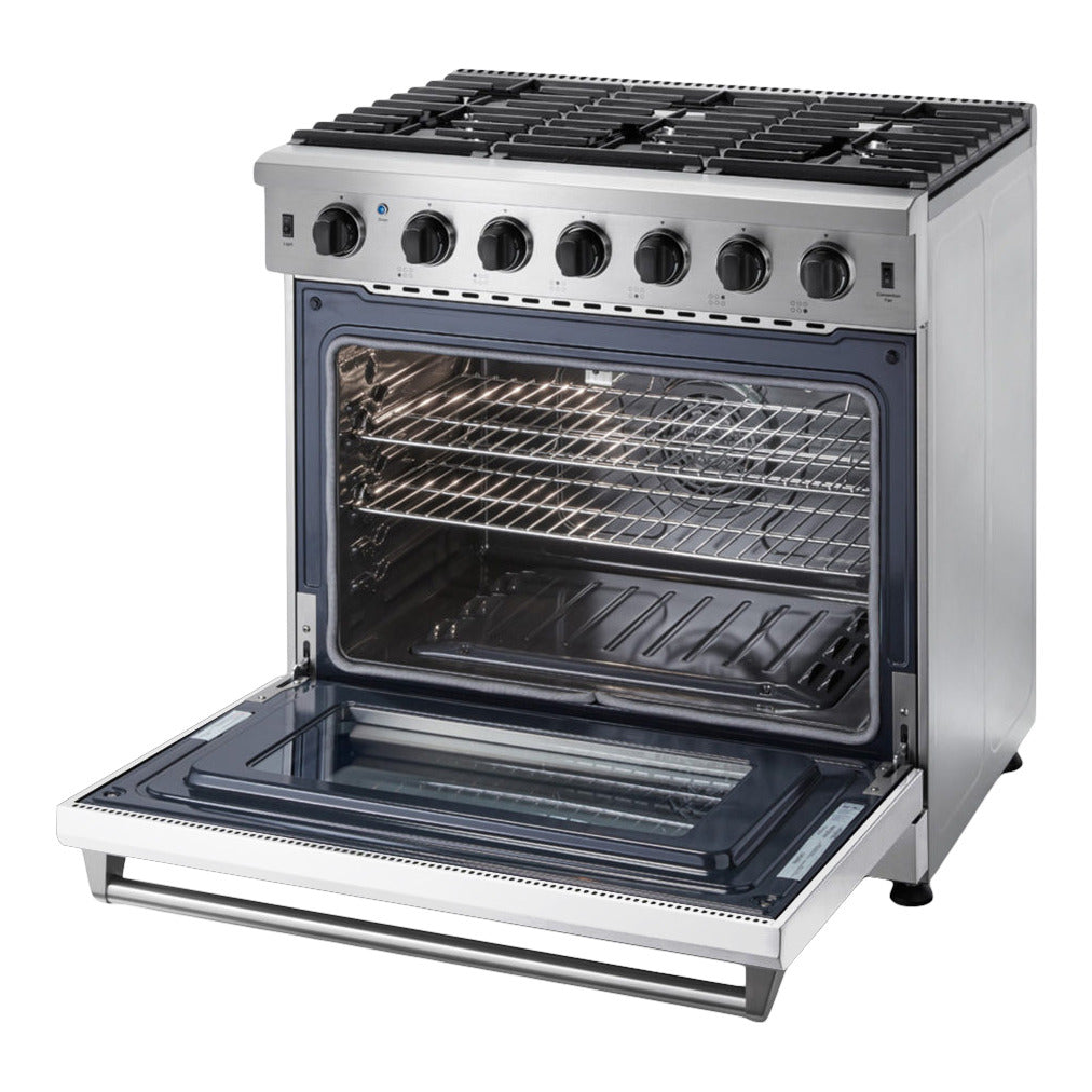 Thor Kitchen 36-Inch Gas Range Model (LRG3601U)