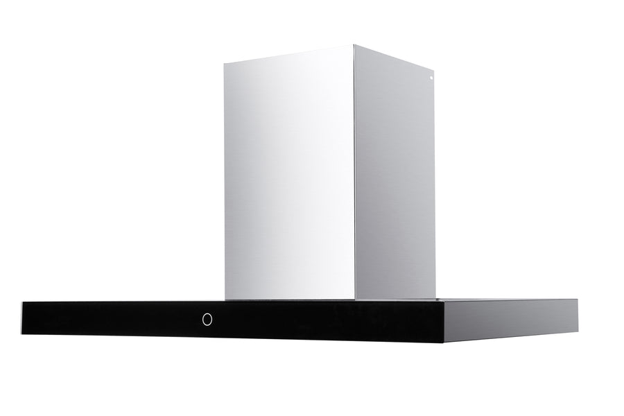 Hauslane 36-in Wall Mount Touch Control T-Shaped Range Hood with Stainless Steel Filters in Stainless Steel (WM-739SS-36)