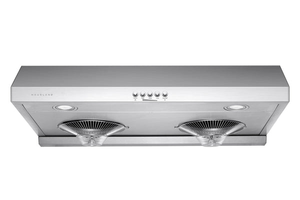 Under Cabinet Ducted Stainless Steel Range Hood by Hauslane