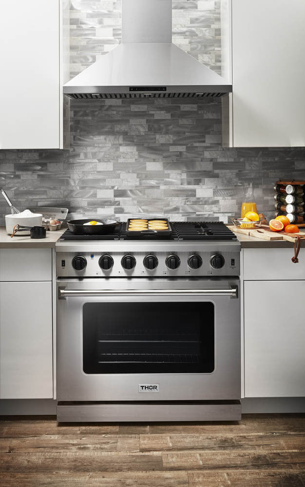 36 Inch Wall Mount Range Hood in Stainless Steel (HRH3607)