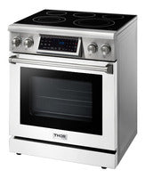 THOR Kitchen 30-Inch Tilt Panel Electric Range – Professional – Model TRE3001