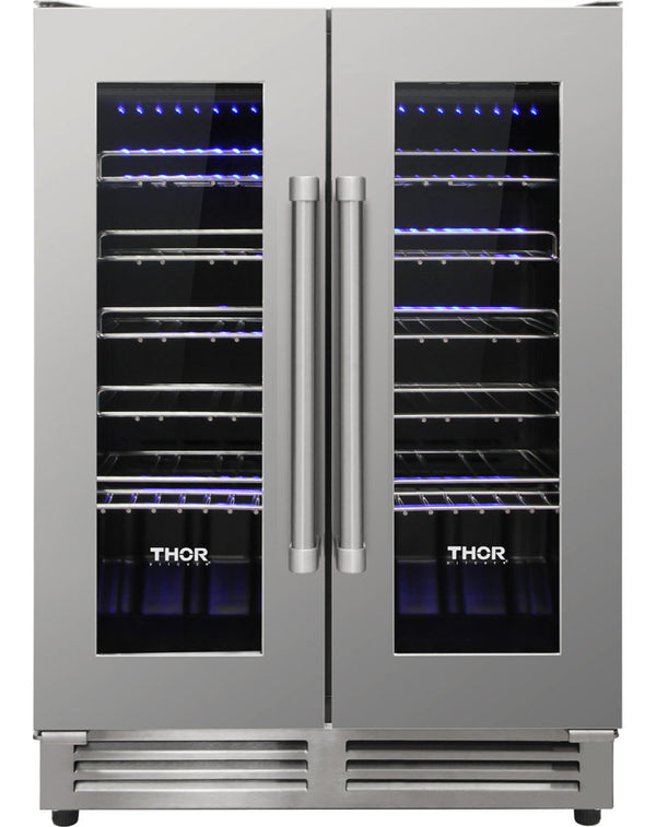 Thor Kitchen 42 Bottle Dual Zone Built-in Wine Cooler (TWC2402)