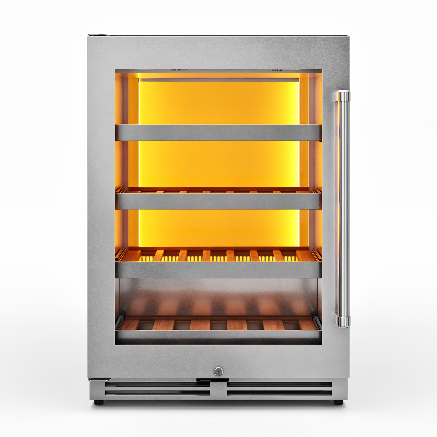 Thor Kitchen 24-Inch Single Zone Wine Cooler, Left Swing, 45 Wine Bottle Capacity (TWC24UL-LH)