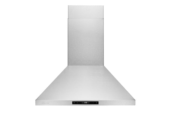 Hauslane 36-in Wall Mount Range Hood with Stainless Steel Finish, Touch Control